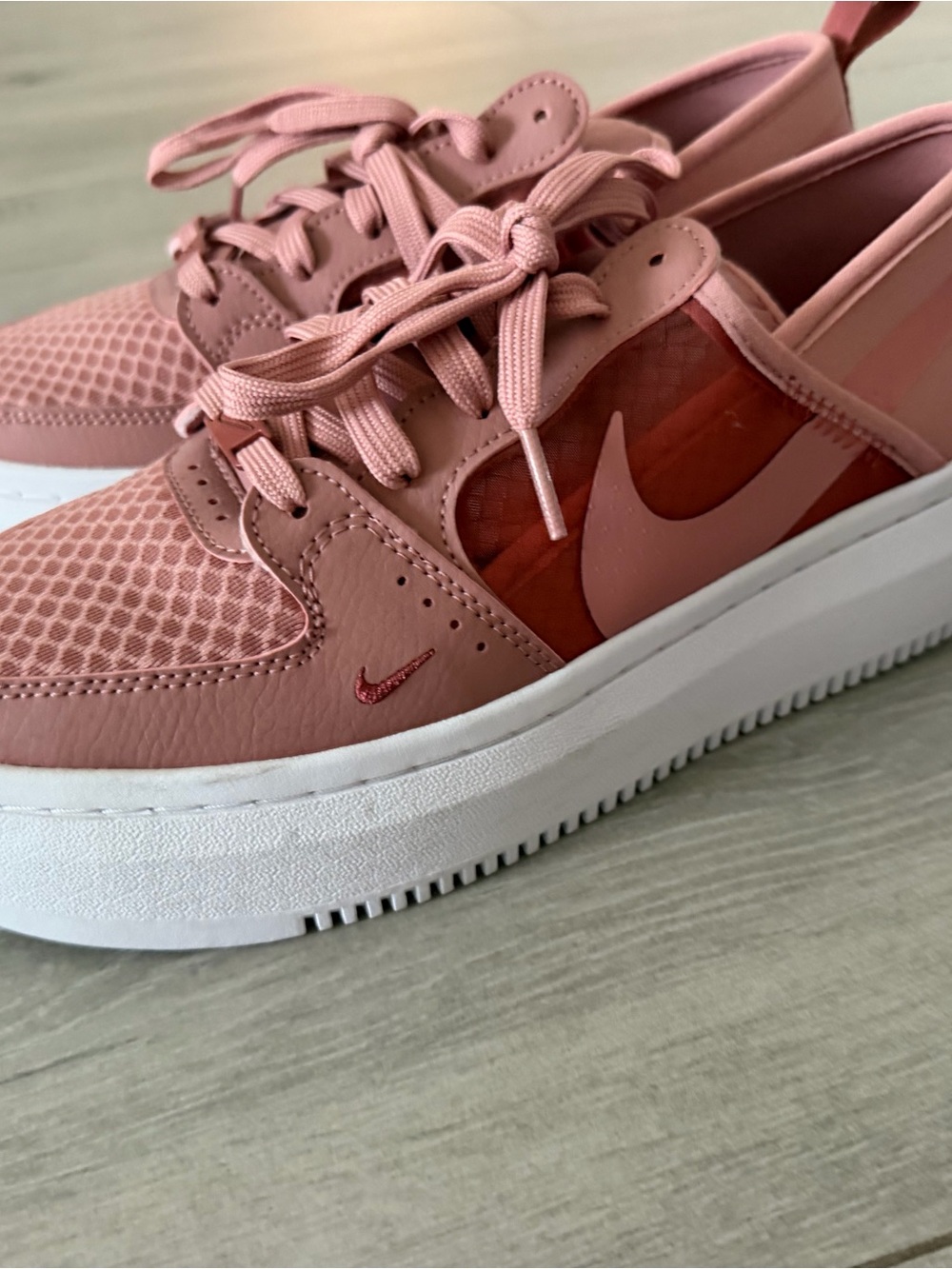 Nike Women’s Dusty Rose Platform Sneakers